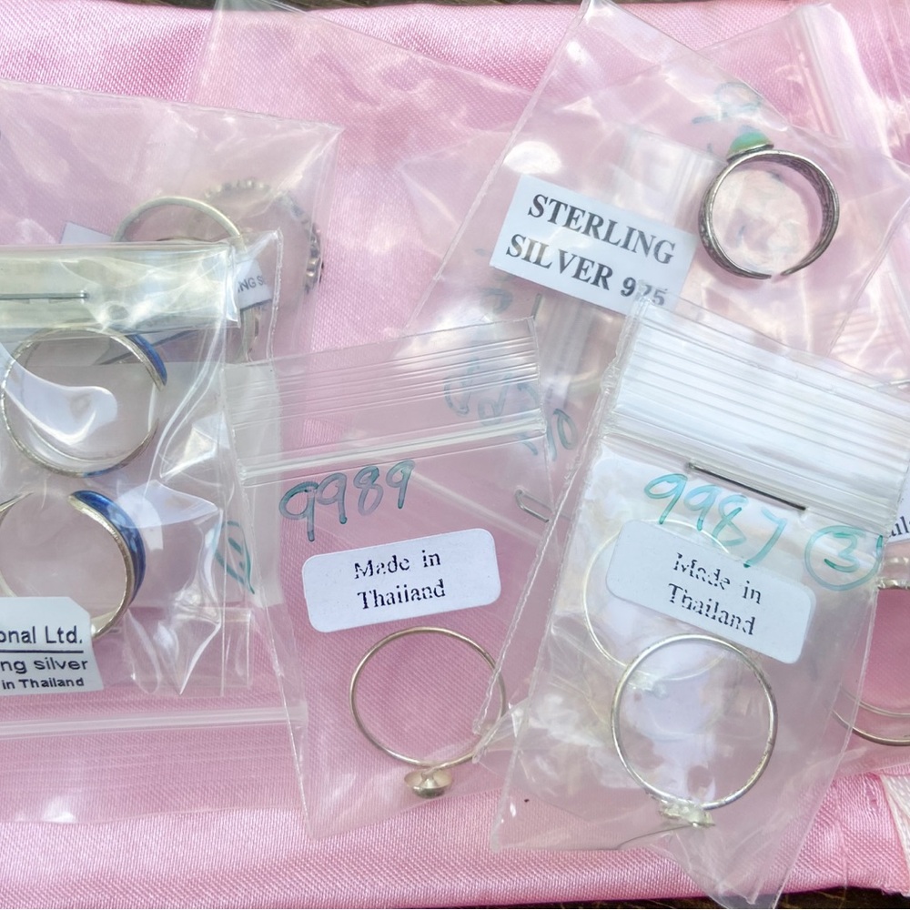 13 Toe Rings Unopened. Serling Silver Adjustable … - image 8